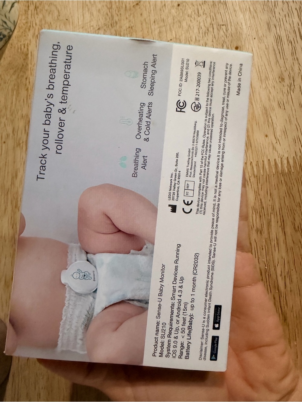 Sense-U Baby Monitor - Picture 3 of 3